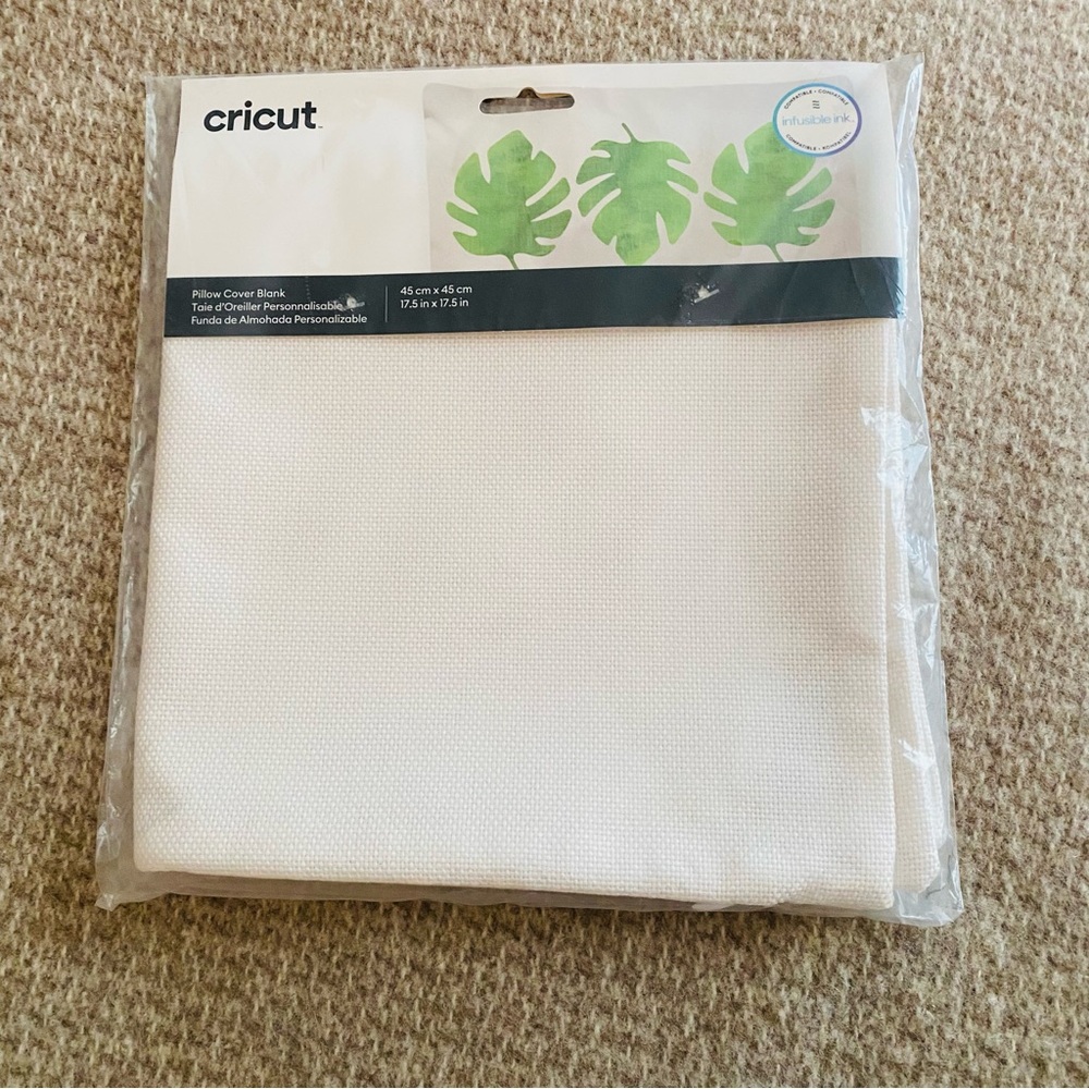 Cricut White Pillow Cover Blank